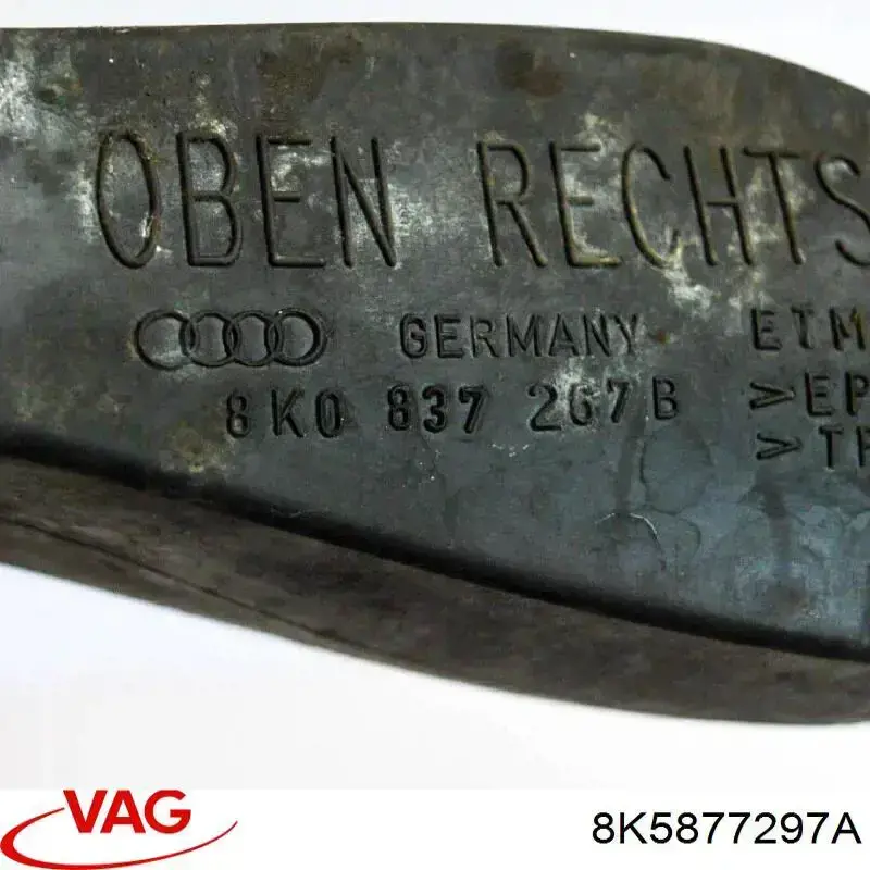 Ущільнювач люка даху 8K5877297A VAG