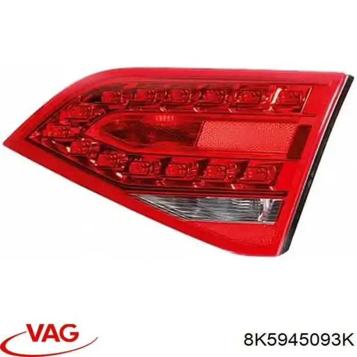 Стоп задній VAG 8K5945093K ціна, від 87.43 USD