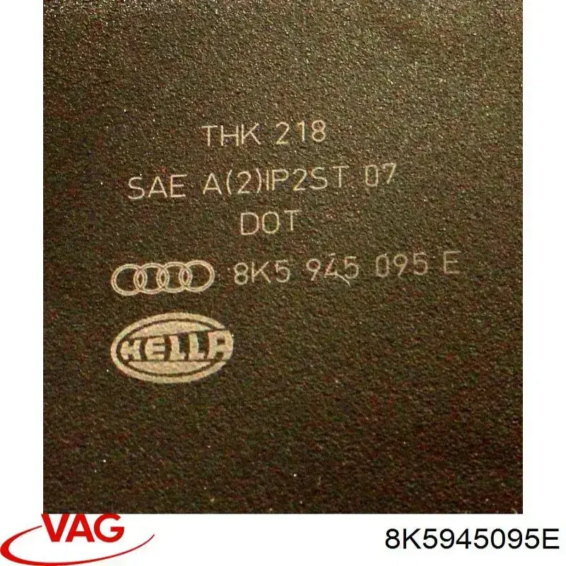 Задня ліва зовнішня фара VAG 8K5945095E ціна, від 62.98 USD
