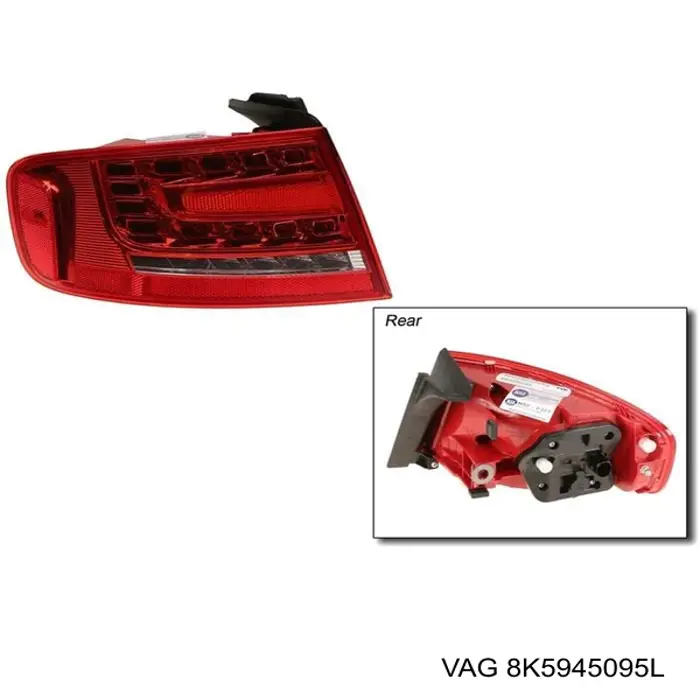 Купити 8K5945095L VAG Ліхтар задній