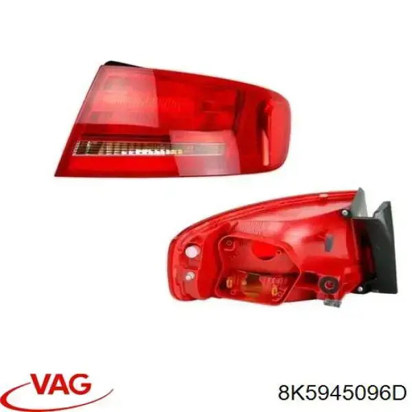 Ліхтар задній правий, зовнішній VAG 8K5945096D ціна, від 46.72 USD