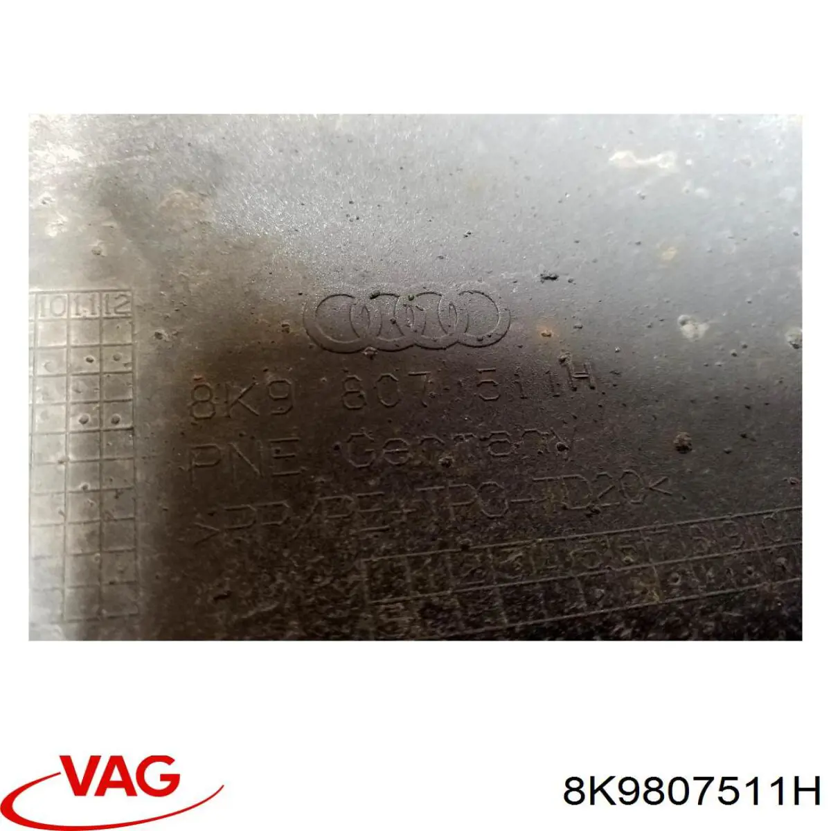 Буфер (бампер) задній на Audi A4 Avant B8 8K5