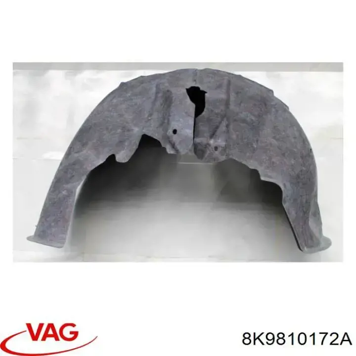 Підкрилок заднього крила, правий VAG 8K9810172 ціна, від 50.68 USD