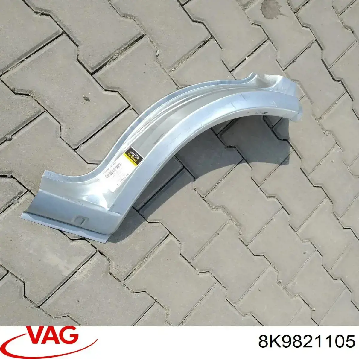 Ліве переднє крило VAG 8K9821105 ціна, від 253.39 USD