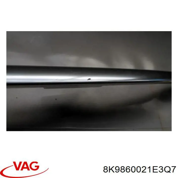 Купити 8K9860021E3Q7 VAG Рейлінг даху лівий