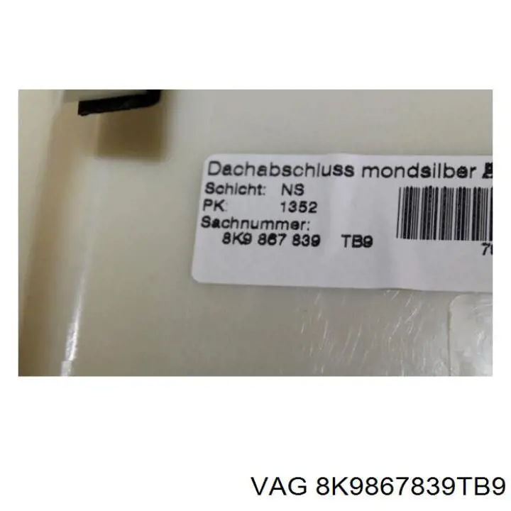 8K9867839TB9 VAG 