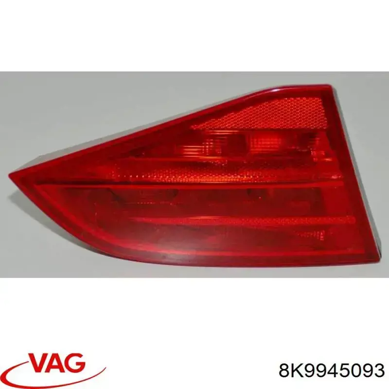 Ліхтар задній лівий, внутрішній 8K9945093 VAG