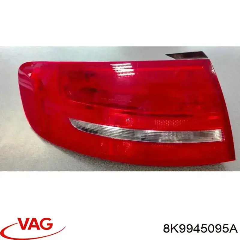 Задня ліва зовнішня фара VAG 8K9945095A ціна, від 179.57 USD