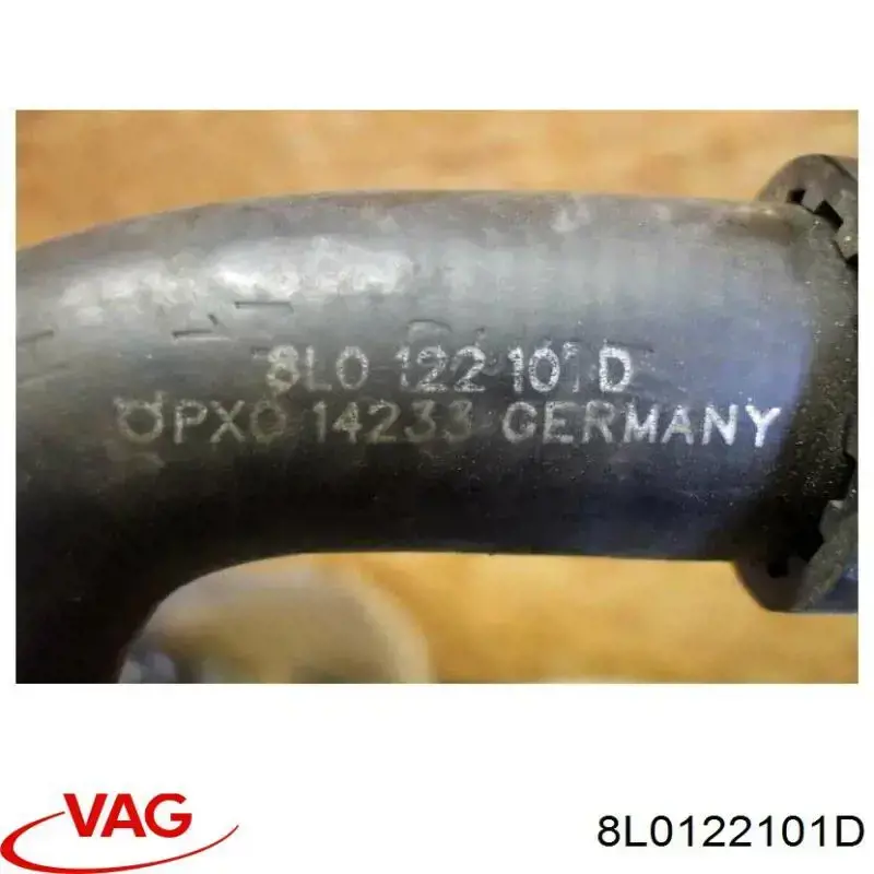 8L0122101D VAG Патрубок системи охолодження