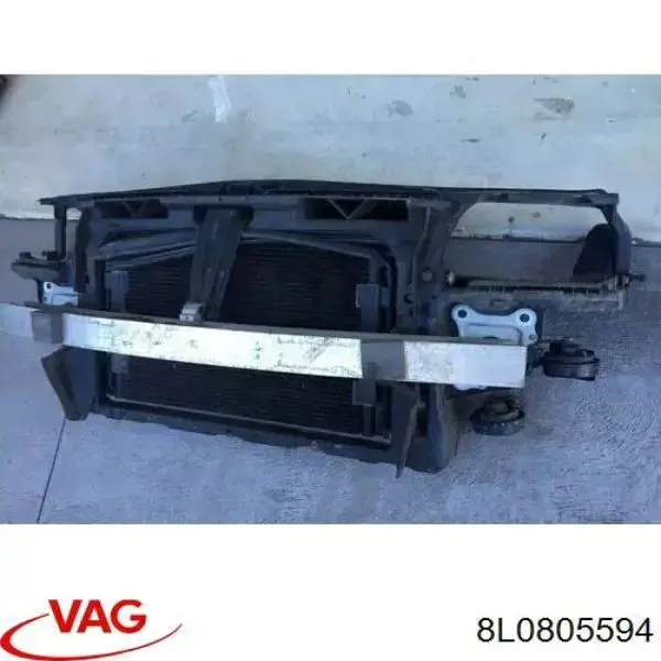 8L0805594 VAG супорт радіатора в зборі/монтажна панель кріплення фар