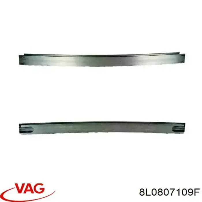 Шина бампера переднього VAG 8L0807109F ціна, від 32.98 USD