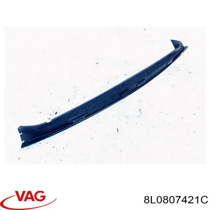Кожух бампера заднього VAG 8L0807421C01C ціна, від 11.26 USD