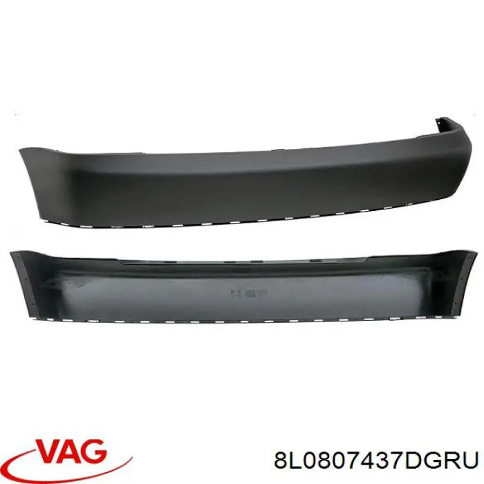 Кожух бампера заднього VAG 8L0807437DGRU ціна, від 71.08 USD