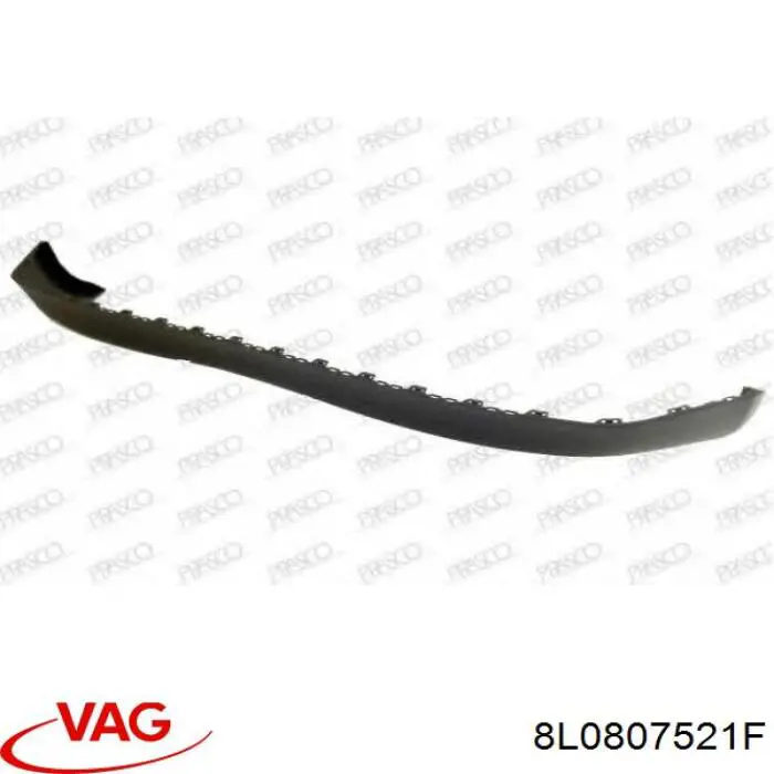 Тюнінг заднього бампера VAG 8L0807521F ціна, від 36.59 USD