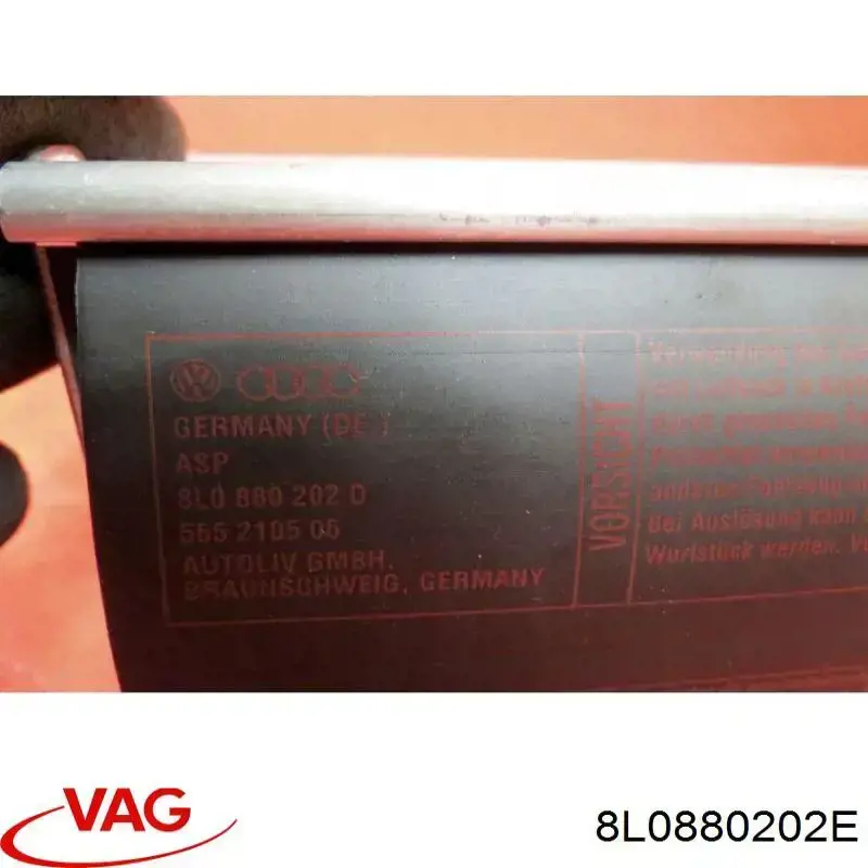 Подушка безпеки бокова VAG 8L0880202E ціна, від 16.67 USD
