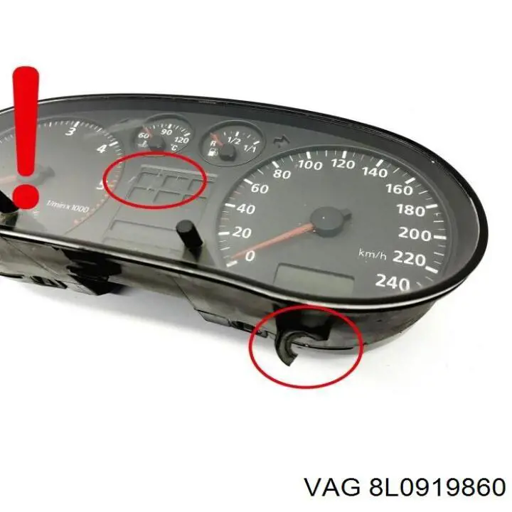 Щиток приладів (комбінація) VAG 8L0919860