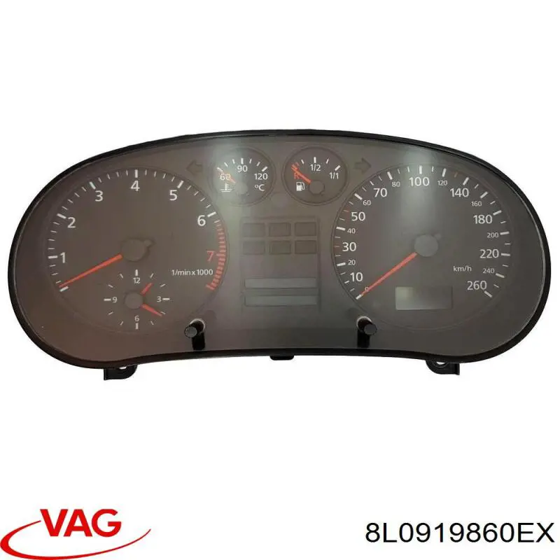 8L0919860EX VAG Панель приладів