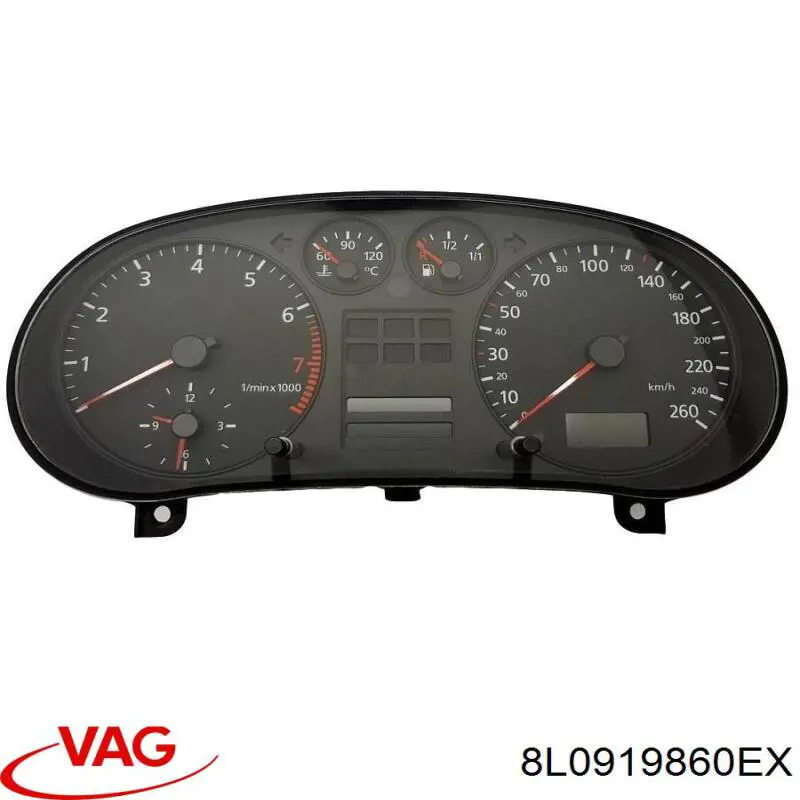 Купити 8L0919860EX VAG Покажчик напруги (вольтметр)