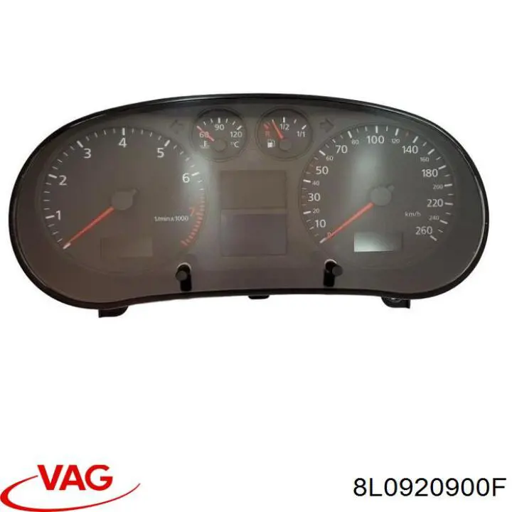 8L0920900F VAG Щиток приладів додатковий