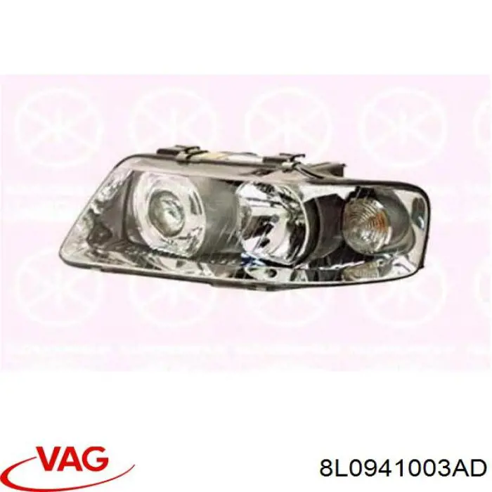 Купити 8L0941003AK VAG Блок фара ліва