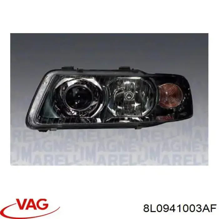 Купити 8L0941003AF VAG Основна фара в зборі ліва