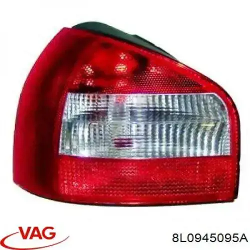 Ліхтар задній лівий VAG AD0164154 ціна, від 32.08 USD