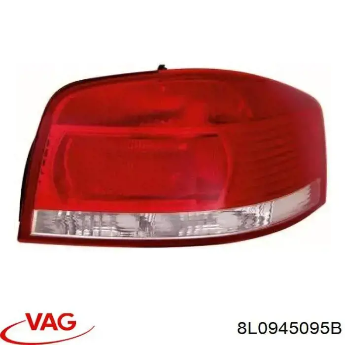 Ліхтар задній лівий VAG 8L0945095B ціна, від 49.26 USD