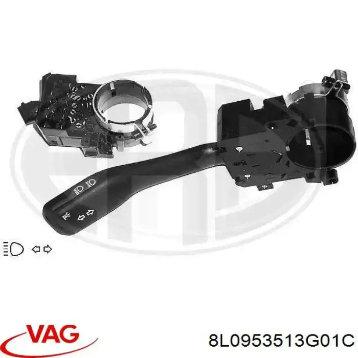 Перемикач підрульовий, лівий VAG 8L0953513G01C ціна, від 6.84 USD