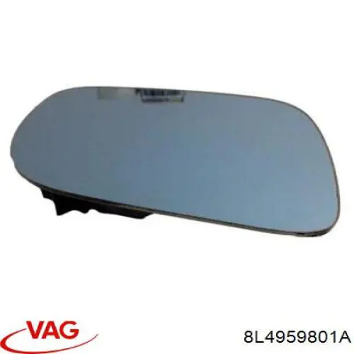 8L4959801A VAG Моторчик склопідйомника двері задніх, лівих
