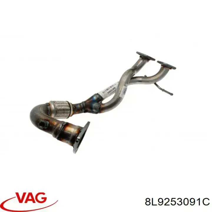 Купити 8L9253091C VAG Труба приймальна (штани) глушника, передня
