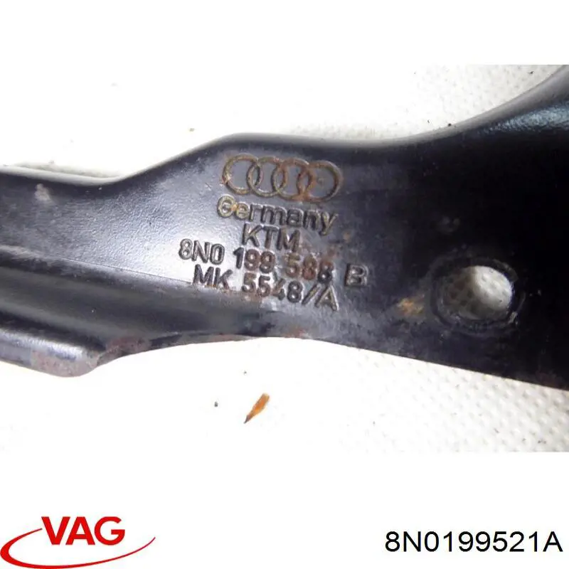 8N0199521A VAG Підрамник двигуна