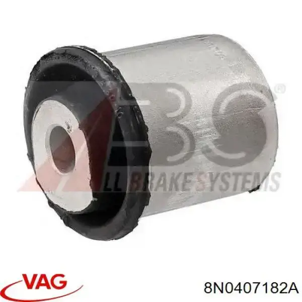 Сайлентблок переднього важеля 8N0407182A VAG