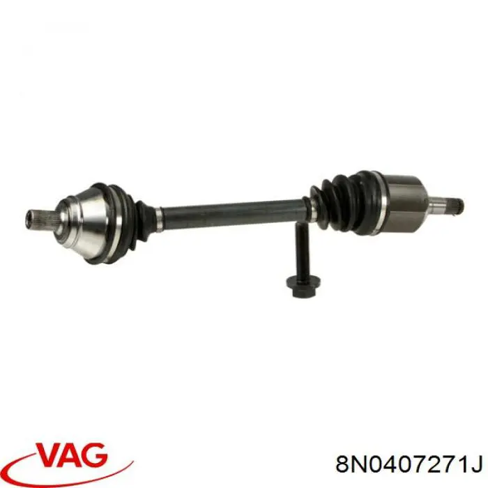 Купити 8N0407271J VAG Ліва піввісь