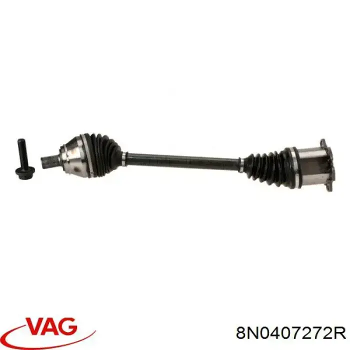 Піввісь передня, права VAG 8N0407452DX ціна, від  