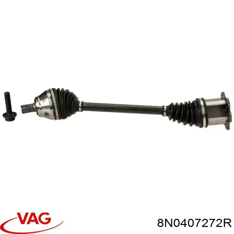 8N0407452DX VAG Привід передній правий