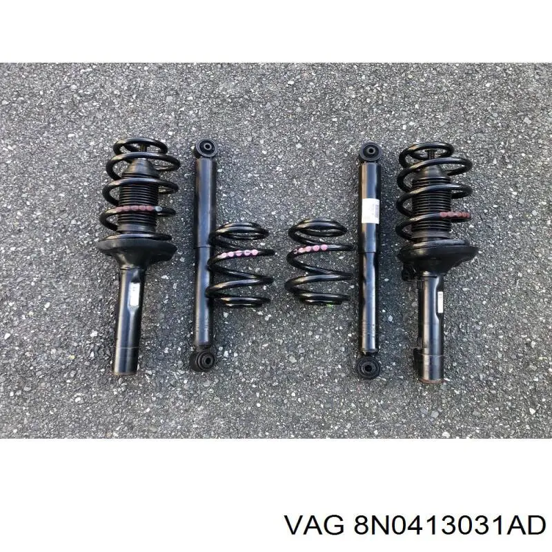 Стойка амортизатора передняя VAG 8N0413031AD ціна, від 62.35 USD
