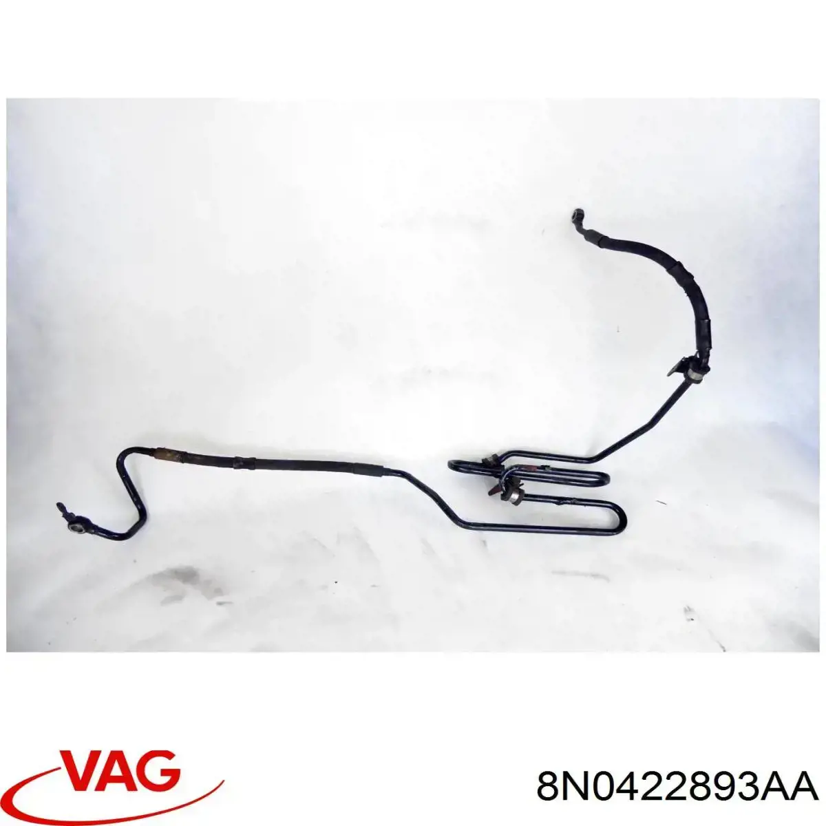 Купити 8N0422893AA VAG Шланг ГПК, високого тиску рейки керма