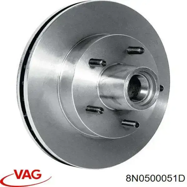 8N0500051D VAG Підвіска задня