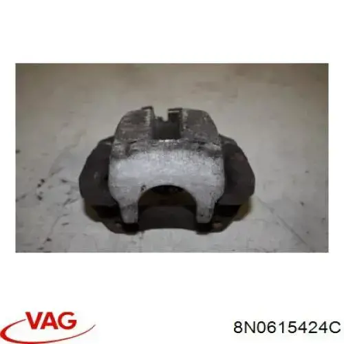 8N0615424C VAG Супорт гальмівний задній правий