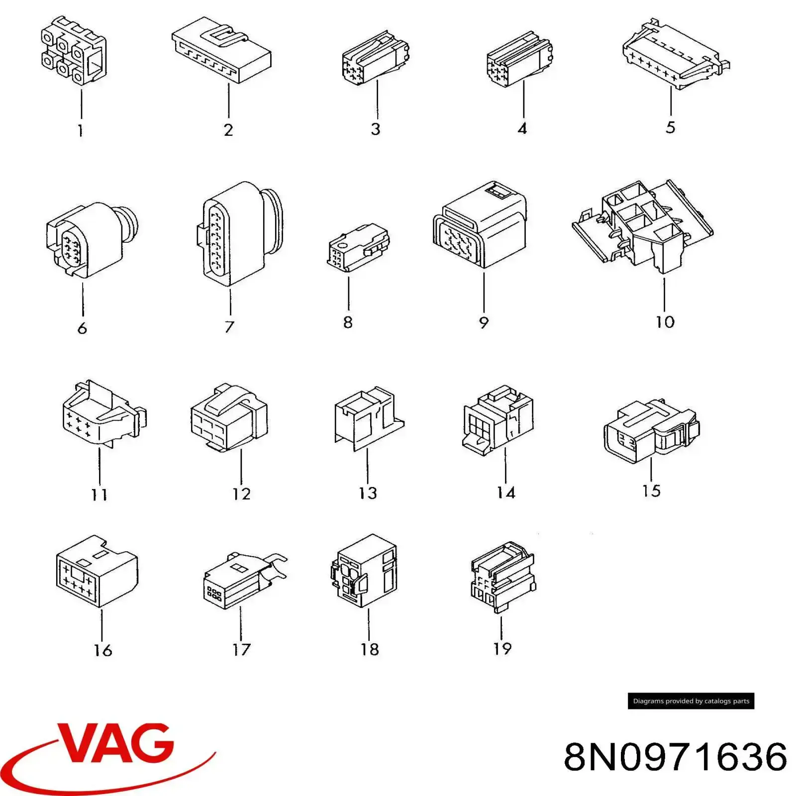 Купити 8N0971636 VAG 