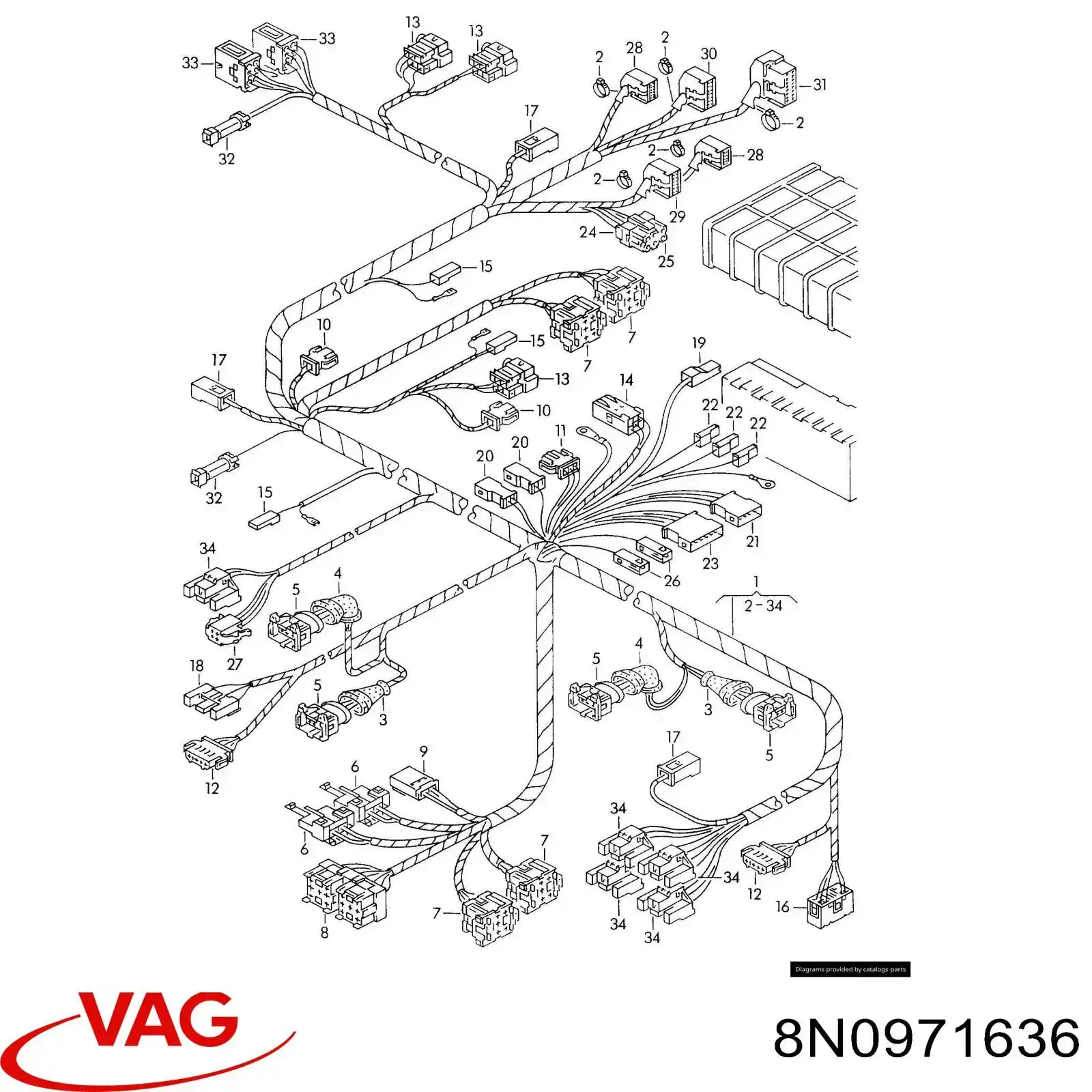  8N0971636 VAG
