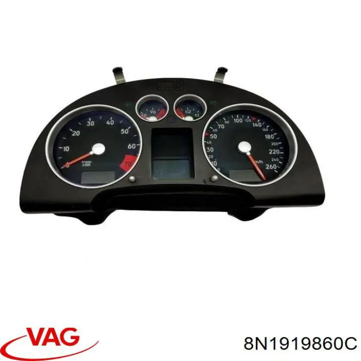 Щиток приладів додатковий VAG 8N1919860C ціна, від 336.79 USD