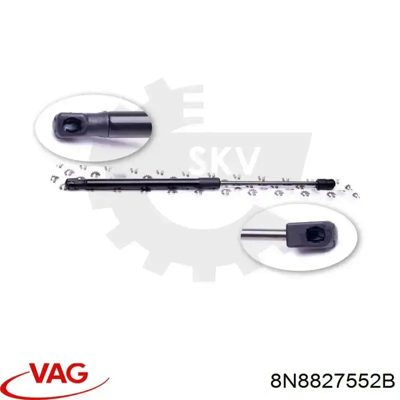 Купити 121601 Maxgear Амортизатор двері багажника