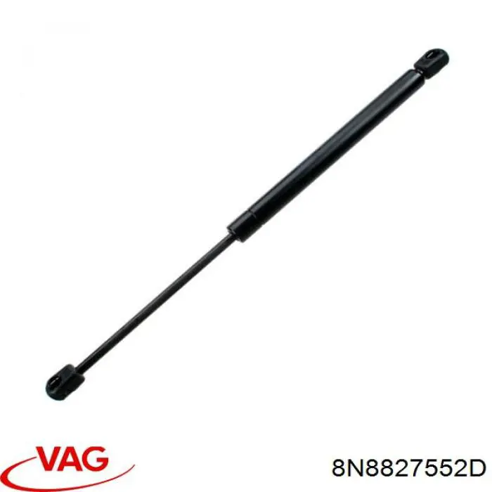 Амортизатор двері задньої VAG 8N8827552D ціна, від 76.89 USD