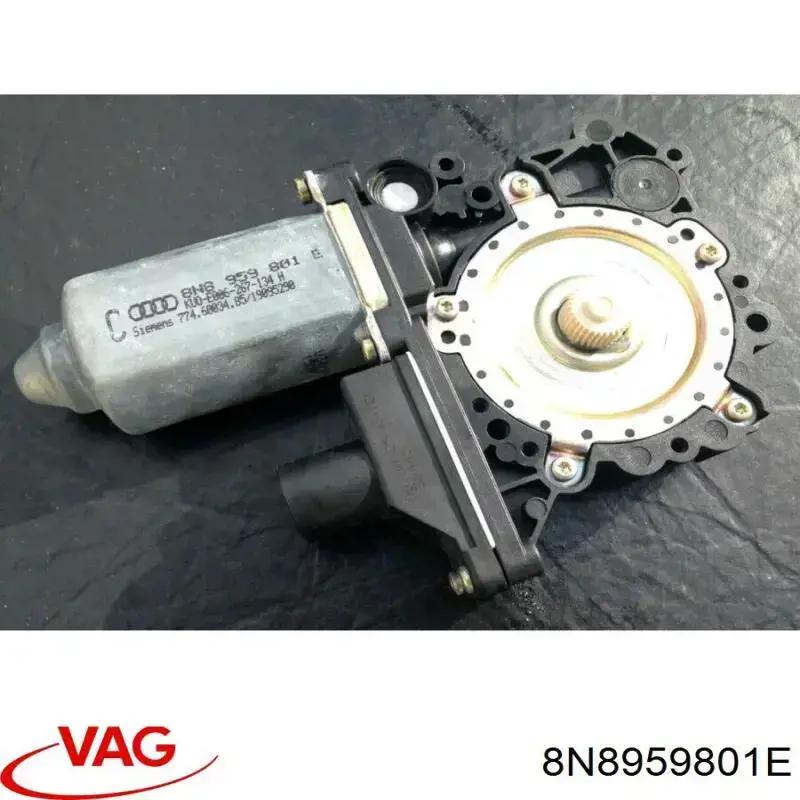 Купити 8N8959801B VAG Двигун склопідіймача двері передньої, лівої