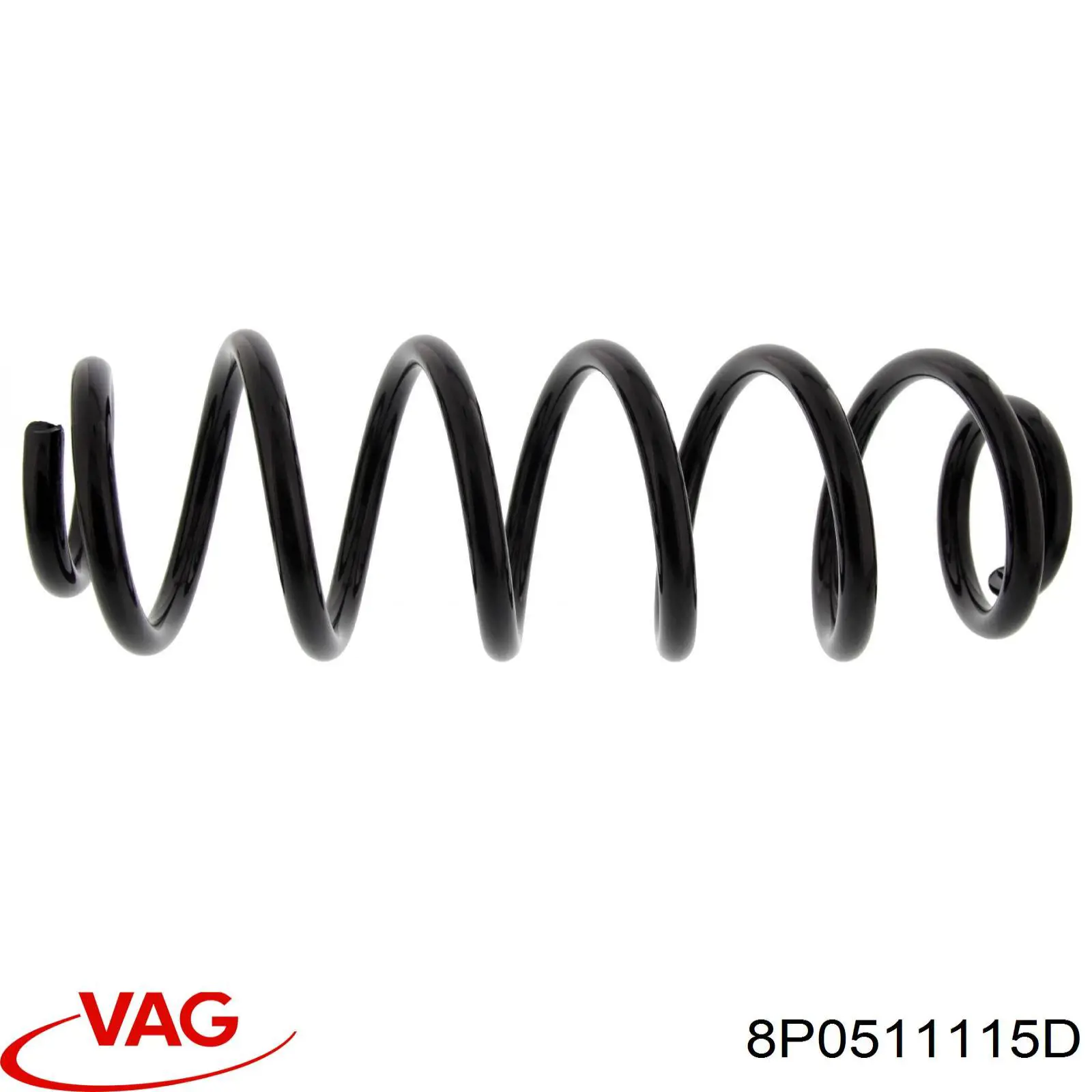 Пружина задня VAG 8P0511115D ціна, від 29.84 USD