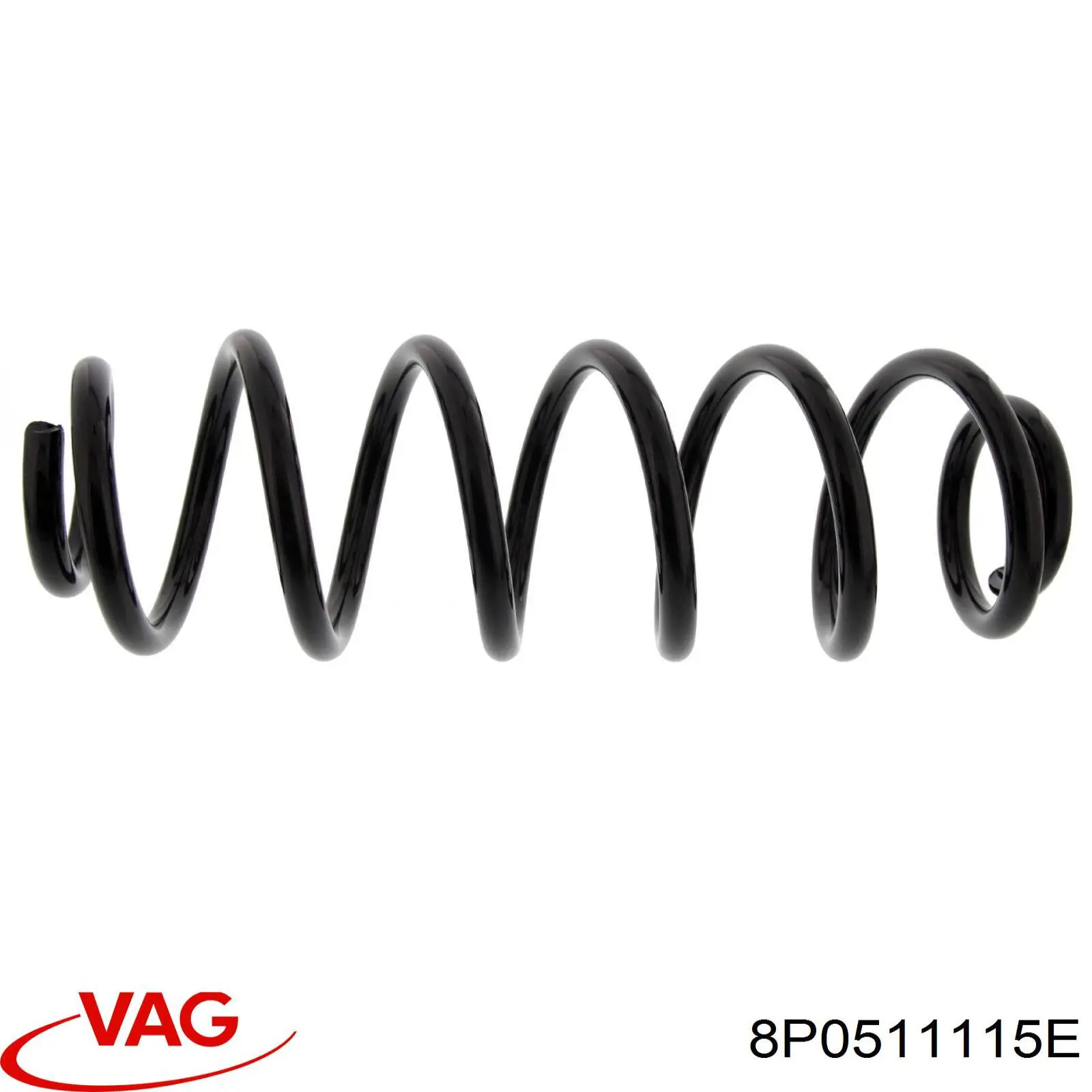 Пружина задня VAG 8P0511115E ціна, від 24.88 USD