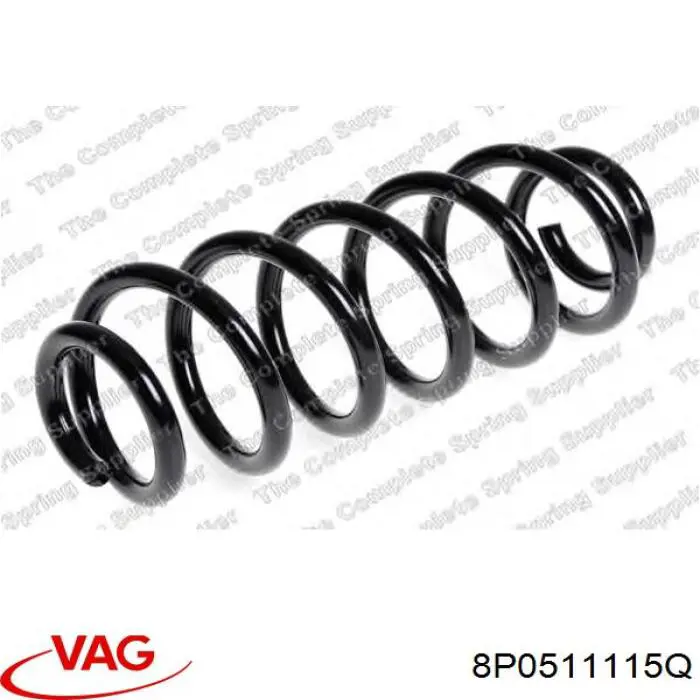 Купити 8P0511115Q VAG Задні пружини