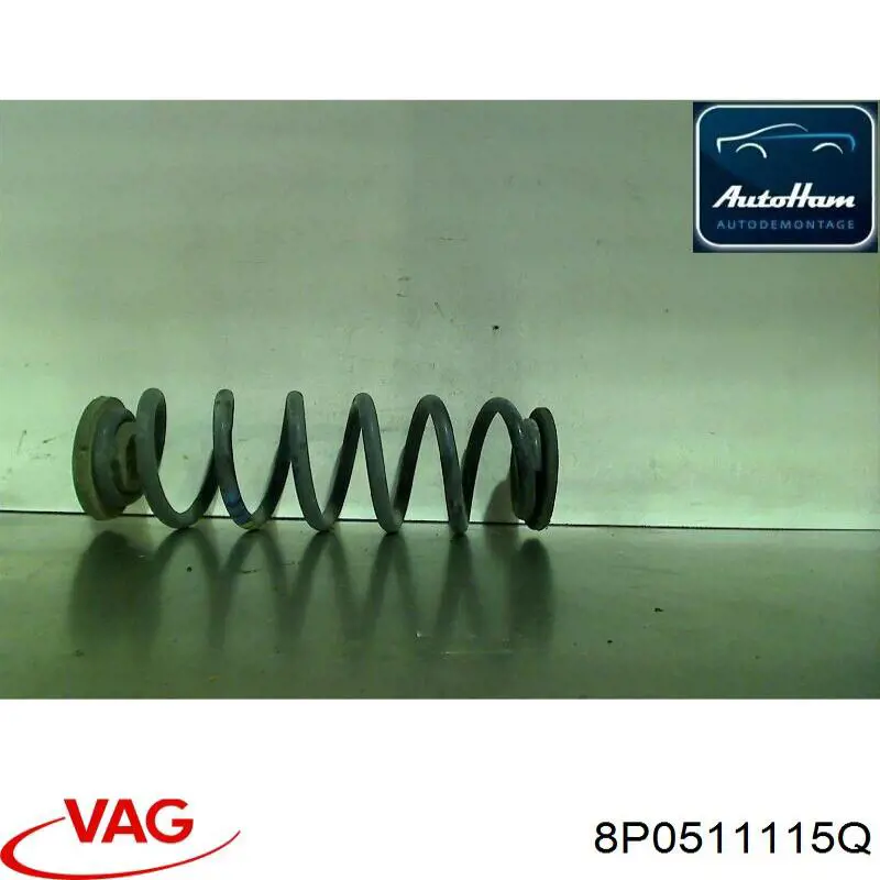 Пружина задня VAG 8P0511115Q ціна, від 27.07 USD