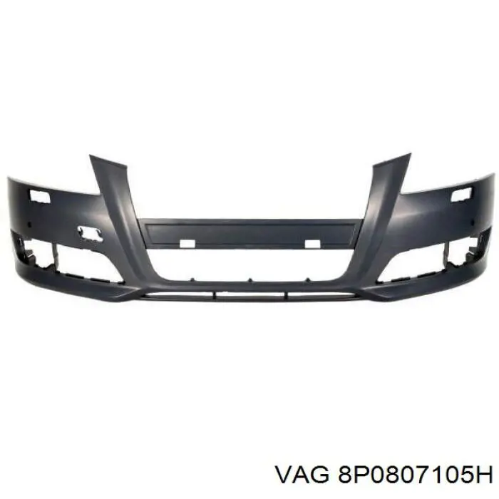 Бампер на авто VAG 8P0807105HGRU ціна, від 88.51 USD